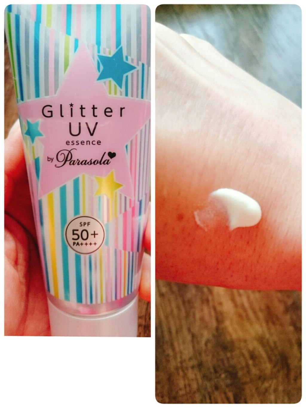 パラソーラ グリッター UVスプレー/パラソーラ/日焼け止め・UVケアを使ったクチコミ（1枚目）