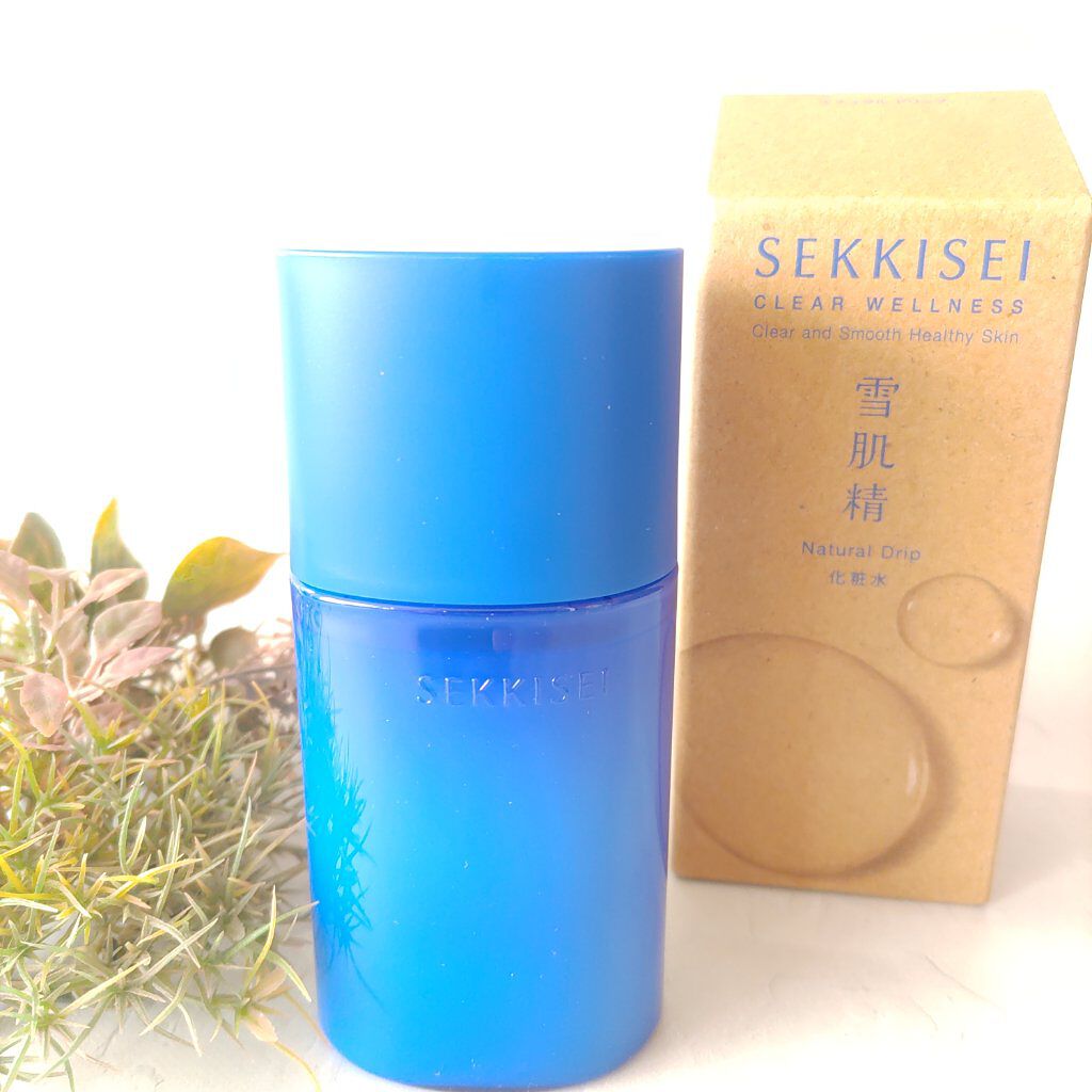 クリアウェルネス ナチュラル ドリップ/雪肌精/化粧水を使ったクチコミ（1枚目）