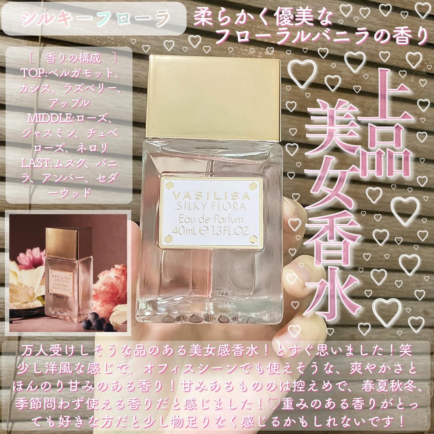 ヌード ワン オードパルファム/ヴァシリーサ/香水(レディース)を使ったクチコミ(2枚目)