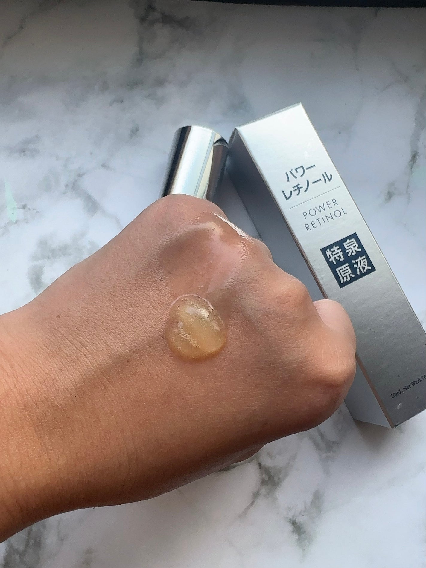 パワーレチノール原液美容液/特泉原液/美容液を使ったクチコミ(3枚目)