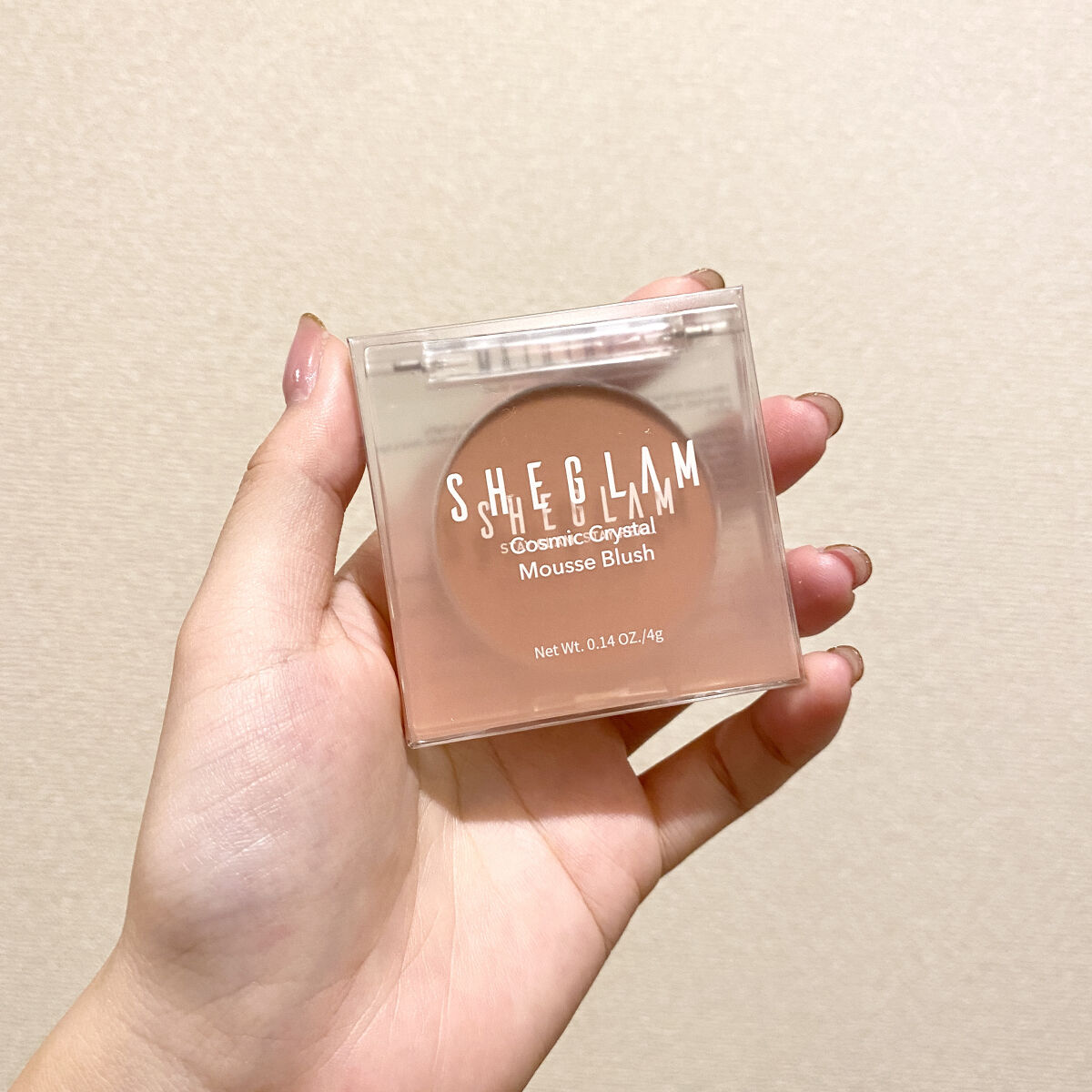 Cosmic Crystal ムースチーク/SHEGLAM/パウダーチークを使ったクチコミ（1枚目）