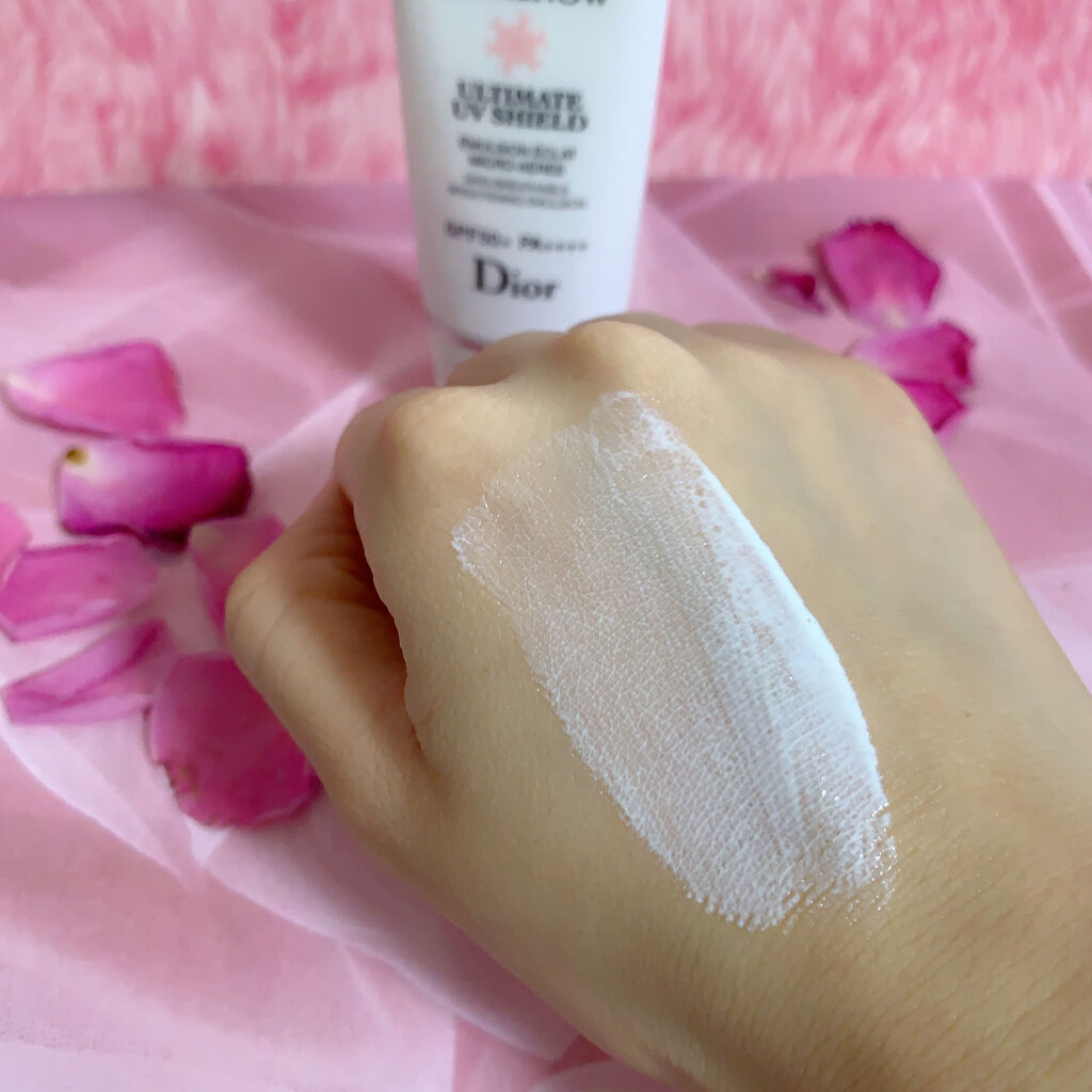 【旧】スノー アルティメット ＵＶシールド 50＋/Dior/日焼け止めミルクを使ったクチコミ（3枚目）