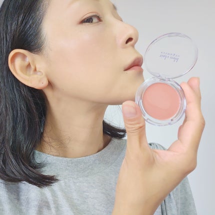 オーガニックチーク&アイカラークリーム/ブルークレール/ジェル・クリームチークを使ったクチコミ(5枚目)