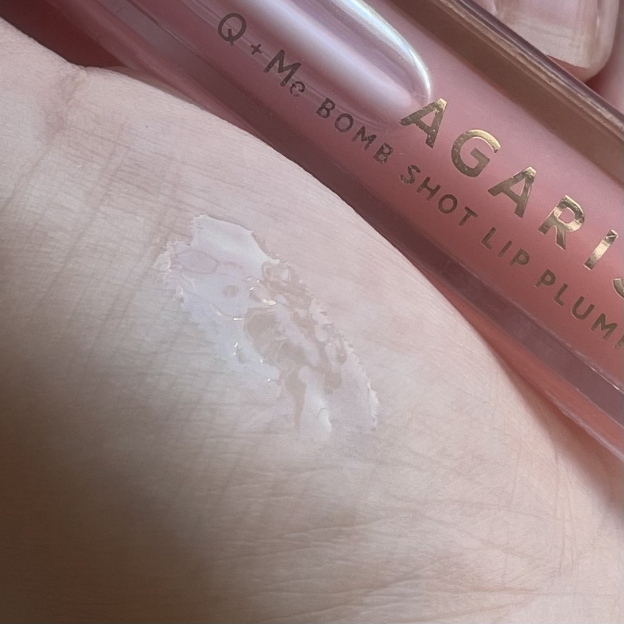 キューミ―ボムショットリッププランパー/AGARISM/リッププランパーを使ったクチコミ（3枚目）