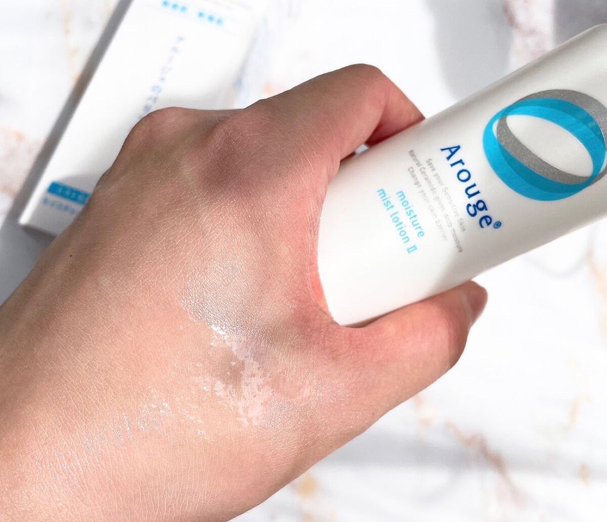 モイスチャー ミストローションII(しっとり)/アルージェ/ミスト状化粧水を使ったクチコミ(4枚目)