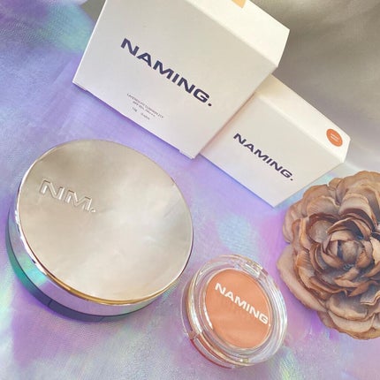 ネーミング フラッフィーパウダーブラッシュ ORR02 BAGEL/NAMING./パウダーチークを使ったクチコミ(1枚目)