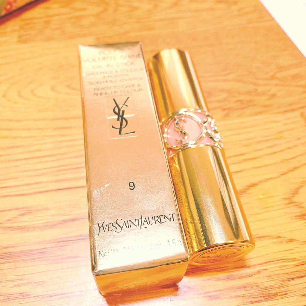ルージュ ヴォリュプテ シャイン/YVES SAINT LAURENT BEAUTE/口紅を使ったクチコミ（1枚目）