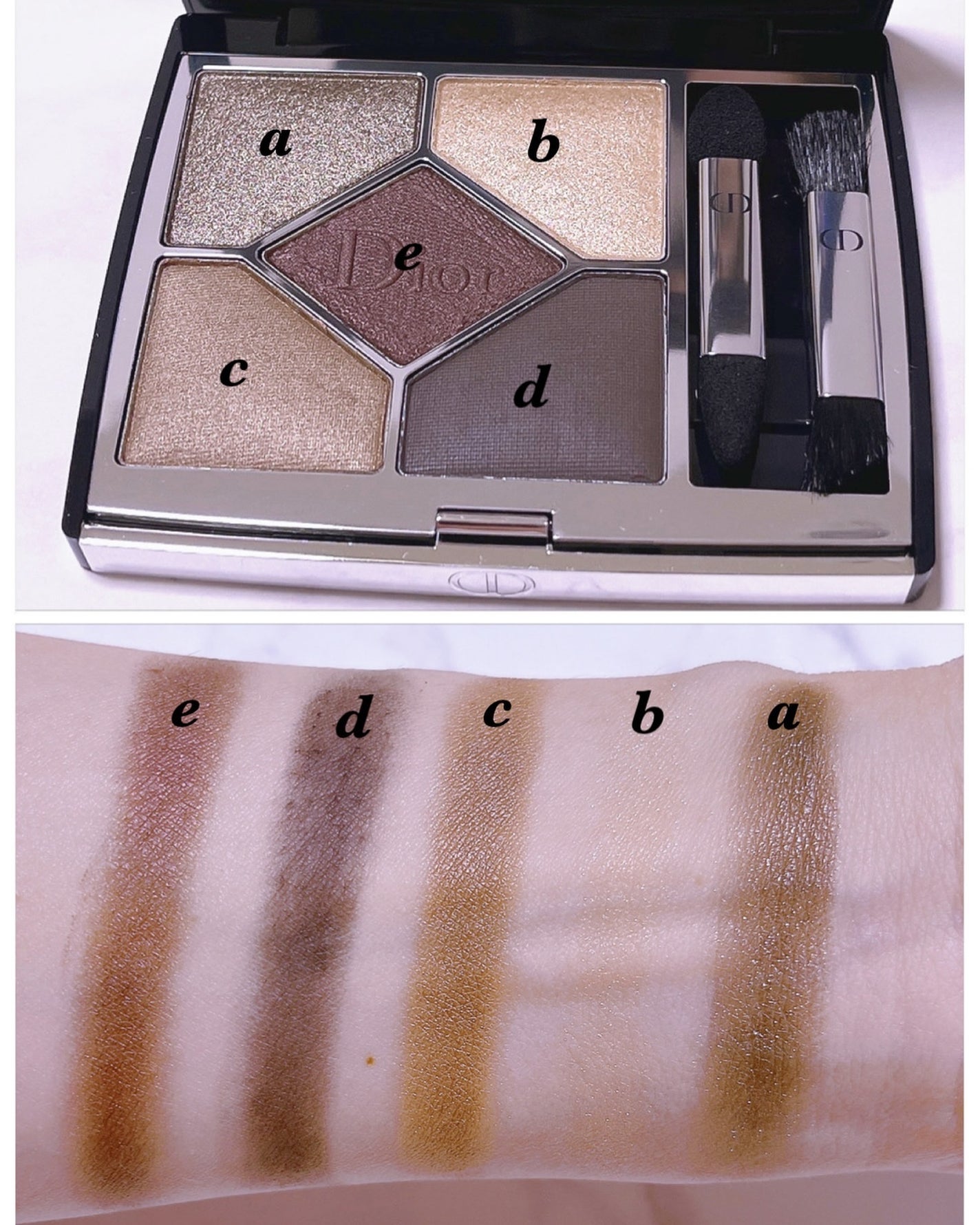 【旧】サンク クルール クチュール/Dior/アイシャドウパレットを使ったクチコミ(2枚目)