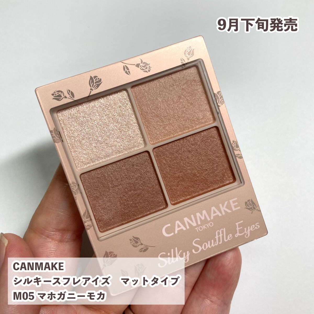 シルキースフレアイズ(マットタイプ)/キャンメイク/アイシャドウパレットを使ったクチコミ(2枚目)