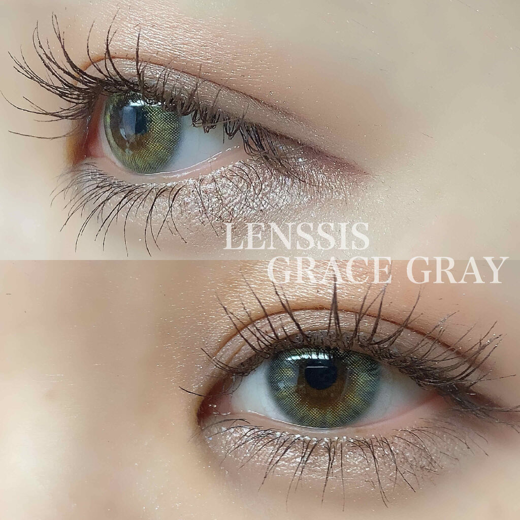 ブリスシリーズ ブリスグレー/LENSSIS/カラーコンタクトレンズを使ったクチコミ（1枚目）