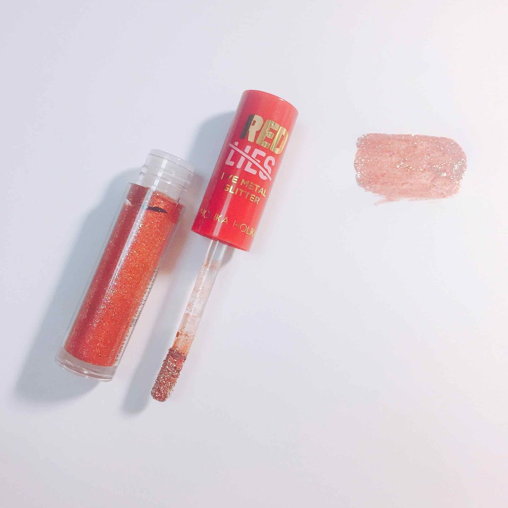 アイメタルグリッター/HOLIKA HOLIKA/グリッターを使ったクチコミ（2枚目）