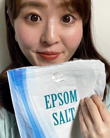 Epsom Salt (エプソムソルト) 国産(岡山県産)/EARTH CONSCIOUS (アースコンシャス)/入浴剤を使ったクチコミ（1枚目）