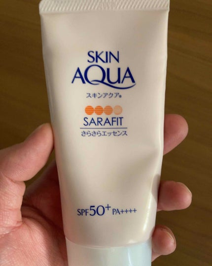サラフィットUV さらさらエッセンス アクアフローラルの香り/スキンアクア/日焼け止め・UVケアを使ったクチコミ(1枚目)