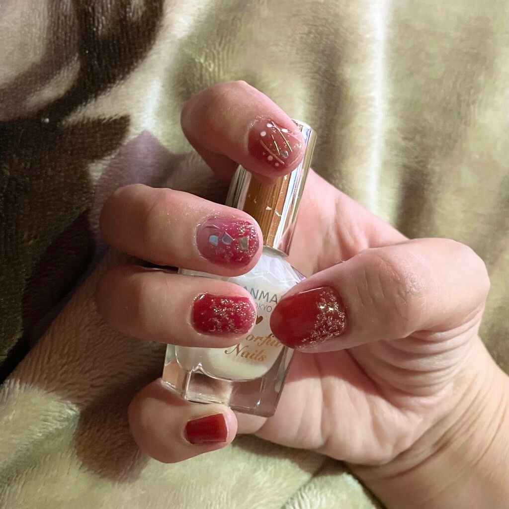 カラフルネイルズ/キャンメイク/マニキュアを使ったクチコミ(3枚目)