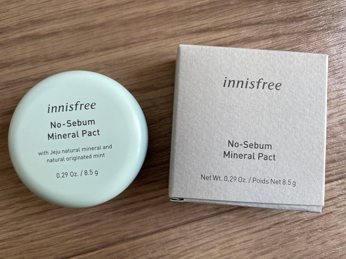 ノーセバム ミネラルパクト S/innisfree/プレストパウダーを使ったクチコミ(1枚目)