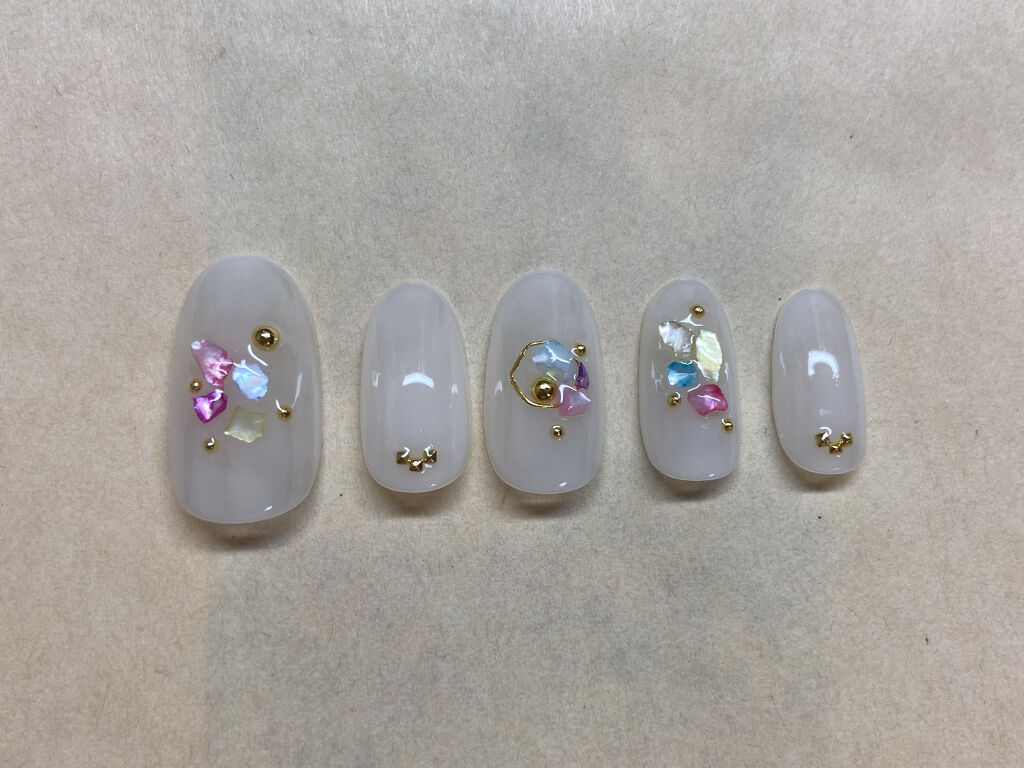 カラフルネイルズ/キャンメイク/マニキュアを使ったクチコミ（2枚目）