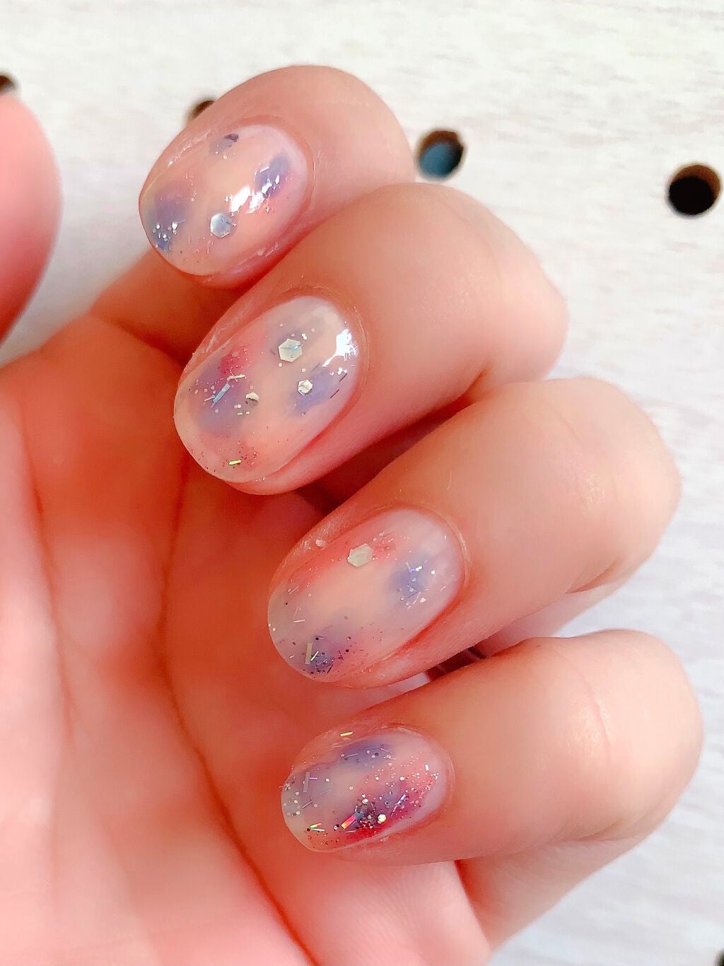 サンリオネイル/DAISO/マニキュアを使ったクチコミ(2枚目)