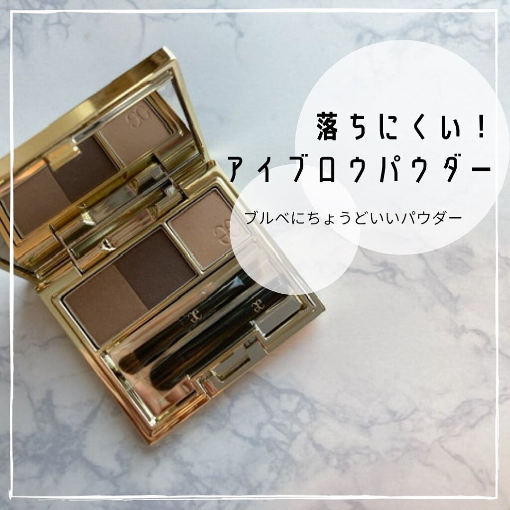 パーフェクト ブロウ パウダー/Elégance/パウダーアイブロウを使ったクチコミ(1枚目)