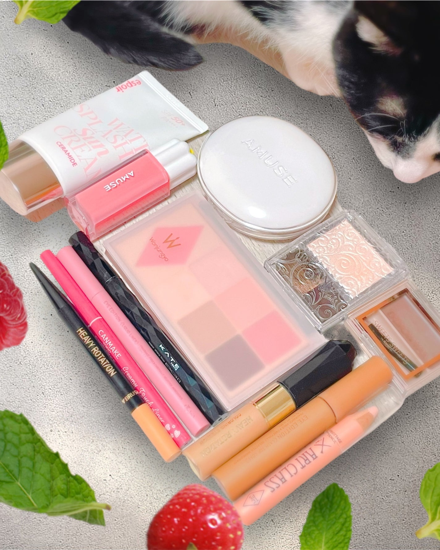 ウォンジョンヨ W デイリームードアップパレット /Wonjungyo/アイシャドウパレットを使ったクチコミ(1枚目)