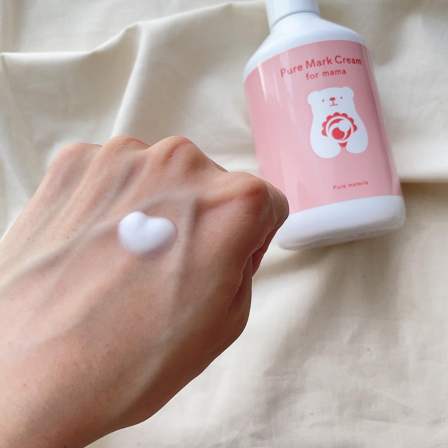 ピュア マテリエ マーククリーム/pure materie/ボディクリームを使ったクチコミ（2枚目）