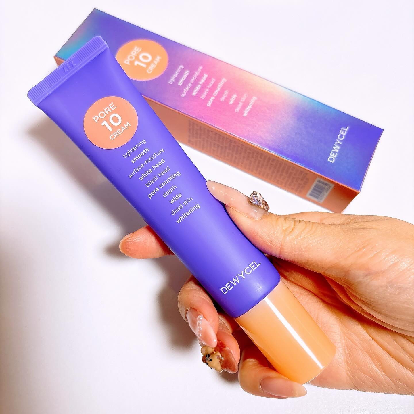 ポアーテンクリーム/DEWYCEL/化粧下地を使ったクチコミ（2枚目）