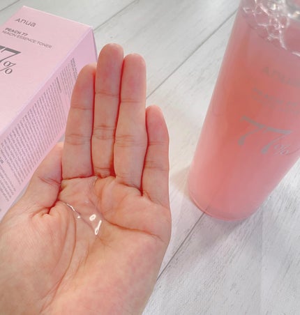 桃77%ナイアシンエッセンストナー 250ml/Anua/化粧水を使ったクチコミ(2枚目)