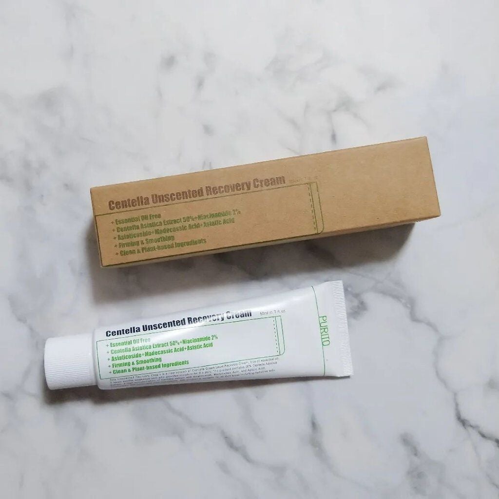 センテラアンセンティドリカバリークリーム/PURITO/フェイスクリームを使ったクチコミ(1枚目)