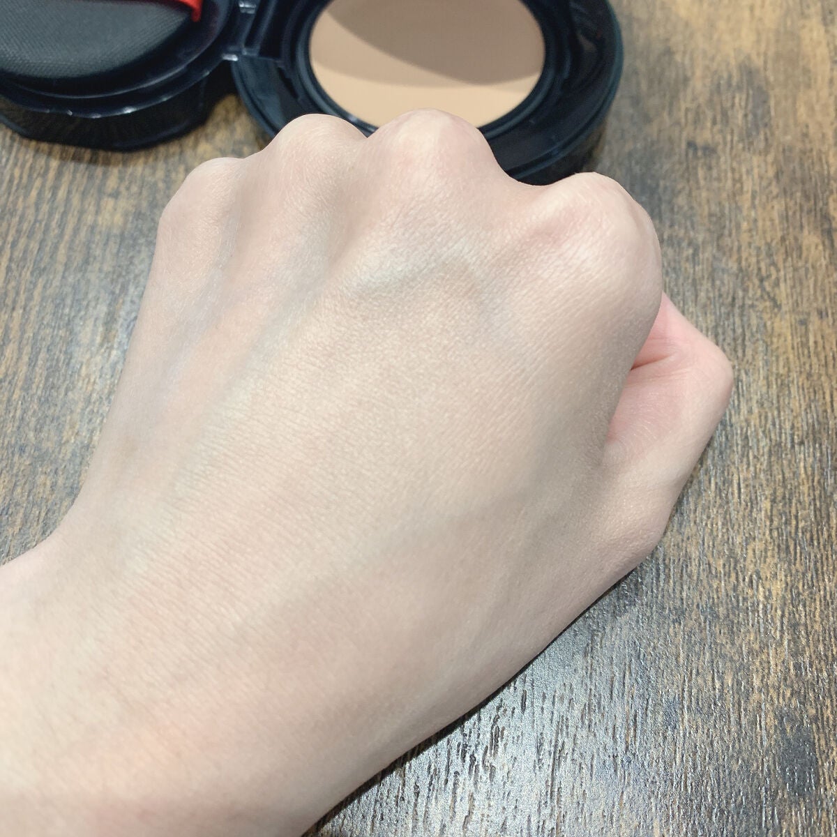 ドラマティッククッションジェリー/マキアージュ/クッションファンデーションを使ったクチコミ(3枚目)