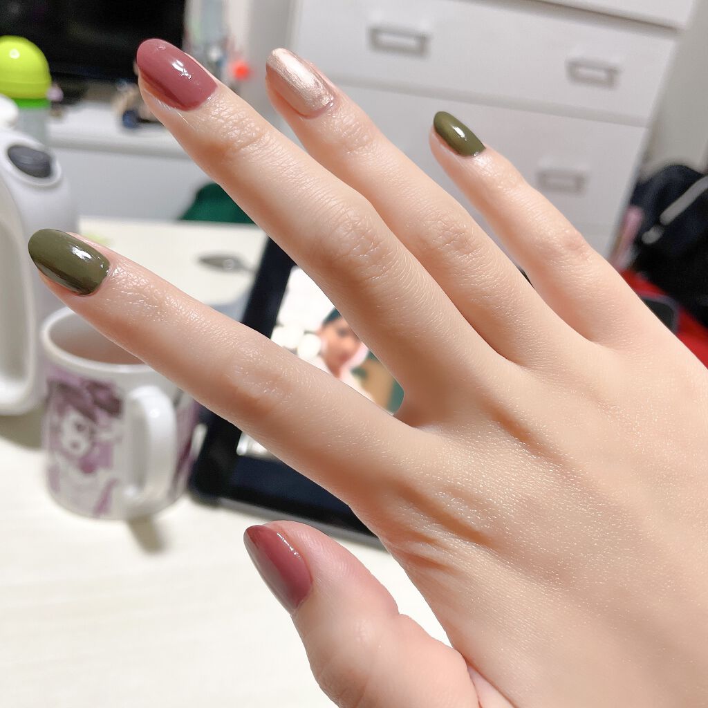 ネイル エナメル/ちふれ/マニキュアを使ったクチコミ（1枚目）