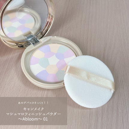 マシュマロフィニッシュパウダー ~Abloom~/キャンメイク/プレストパウダーを使ったクチコミ(1枚目)