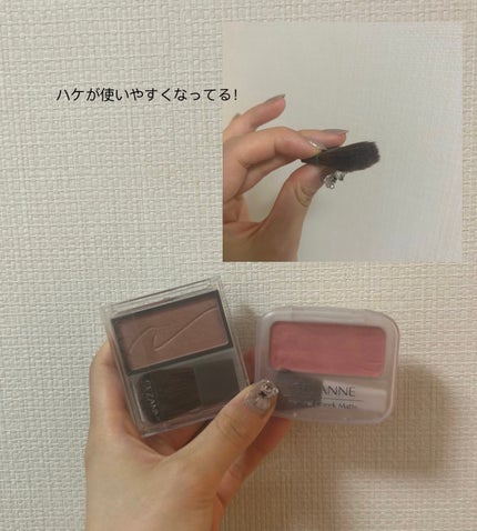 チークブラッシュ/CEZANNE/パウダーチークを使ったクチコミ(3枚目)