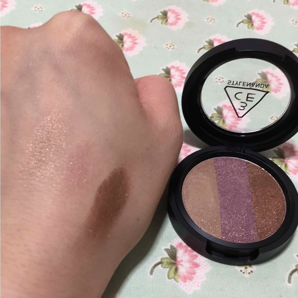 3CE TRIPLE SHADOW/3CE/アイシャドウパレットを使ったクチコミ(2枚目)