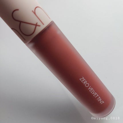 ゼロベルベットティント/rom&nd/リップティントを使ったクチコミ(7枚目)