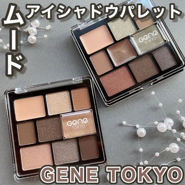 ムードアイシャドウパレット/GENE TOKYO/アイシャドウパレットを使ったクチコミ（1枚目）