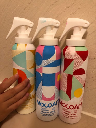 モコアート フォーミングスプレー ストロベリーの香り/Mocoart/入浴剤を使ったクチコミ（1枚目）