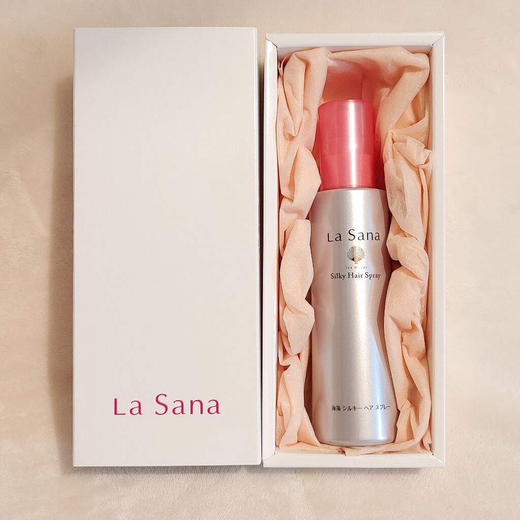 海藻 シルキー ヘア スプレー/ラサーナ/ヘアスプレーを使ったクチコミ(3枚目)