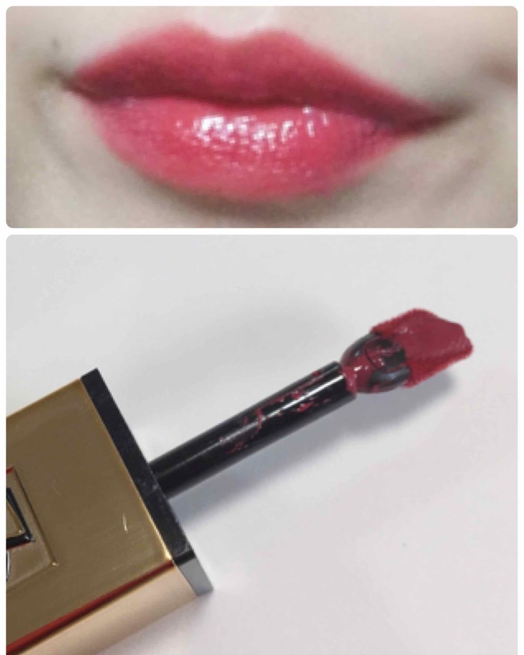 タトワージュ クチュール/YVES SAINT LAURENT BEAUTE/口紅を使ったクチコミ(2枚目)