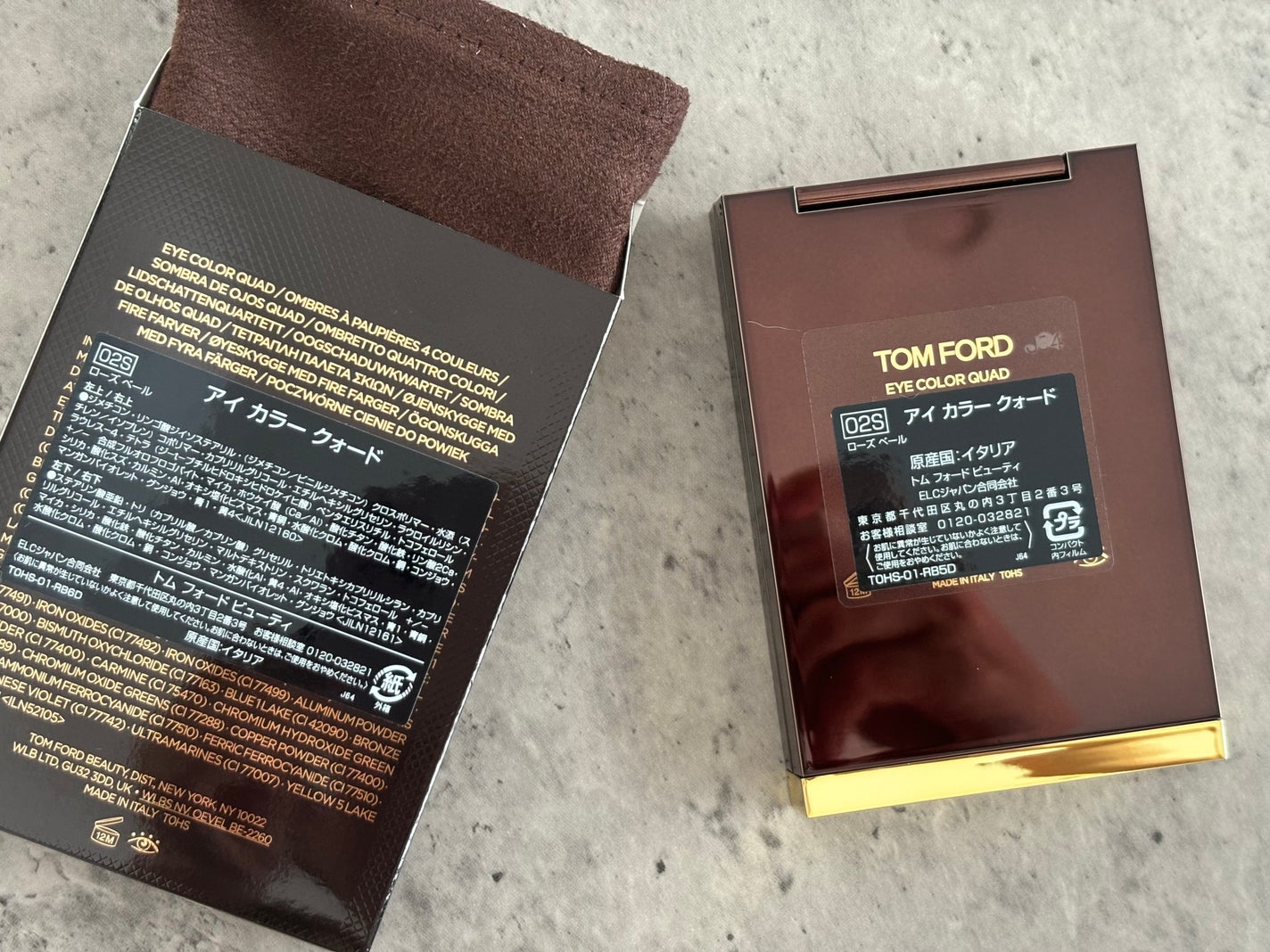 アイ カラー クォード/TOM FORD BEAUTY/アイシャドウパレットを使ったクチコミ(2枚目)