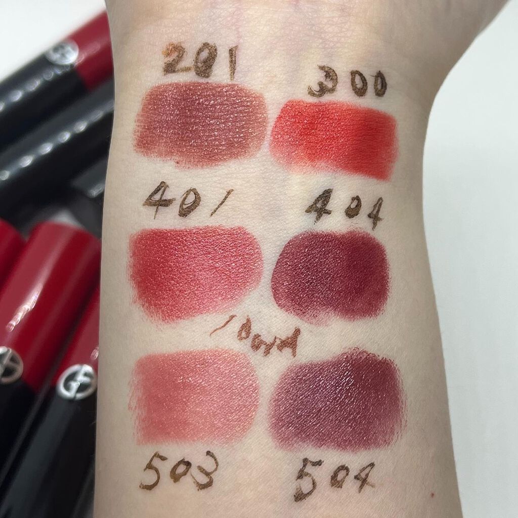 リップ パワー #504 フラー/ジョルジオ アルマーニ ビューティ/口紅を使ったクチコミ（2枚目）