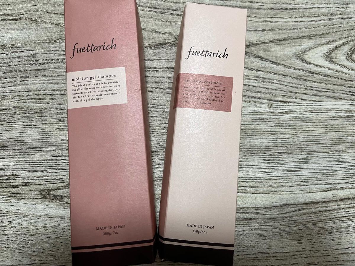 モイストアップ ジェル シャンプー/トリートメント/fuettarich (フエッタリッチ)/サロンシャンプーを使ったクチコミ（1枚目）