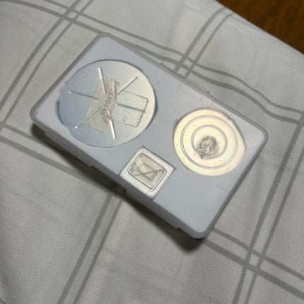 メイクアップケース(ミラー付き)/DAISO/その他化粧小物を使ったクチコミ(3枚目)