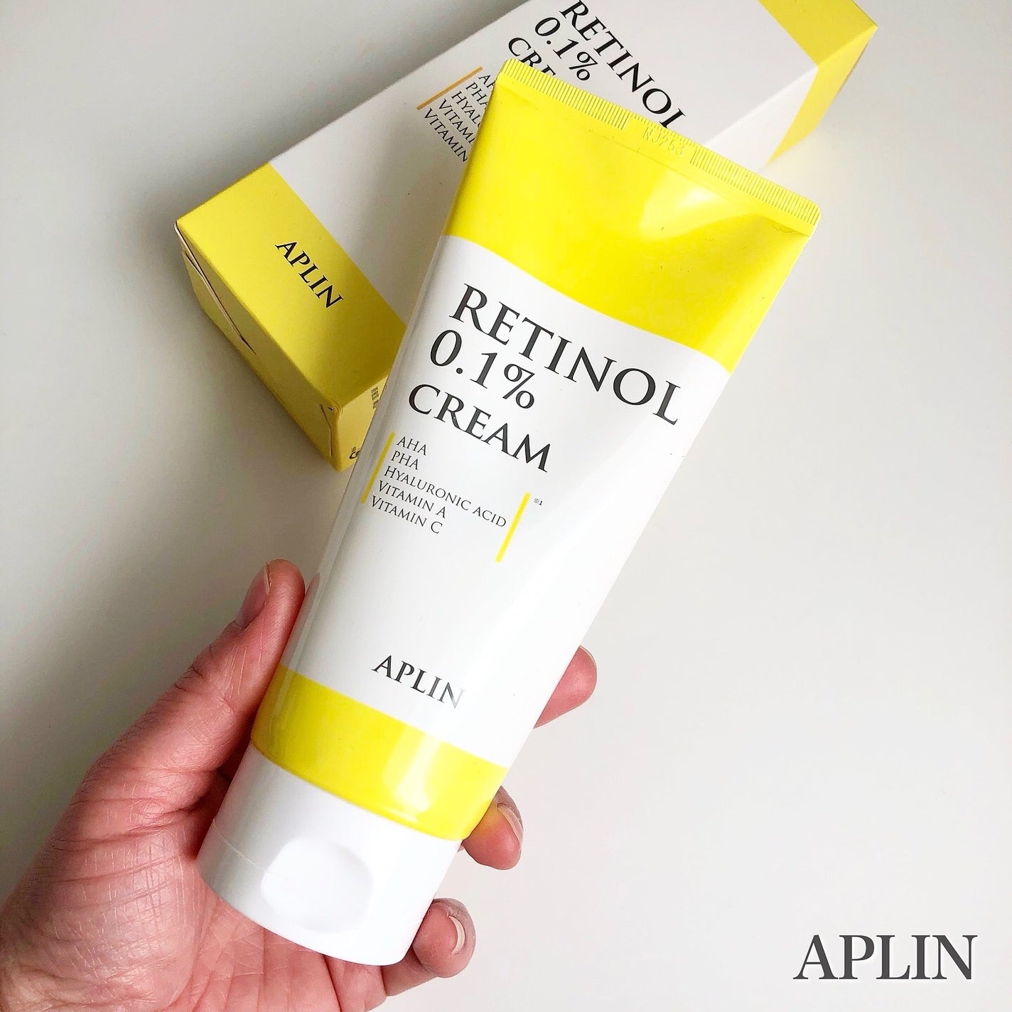 レチノール0.1クリーム/APLIN/フェイスクリームを使ったクチコミ(1枚目)