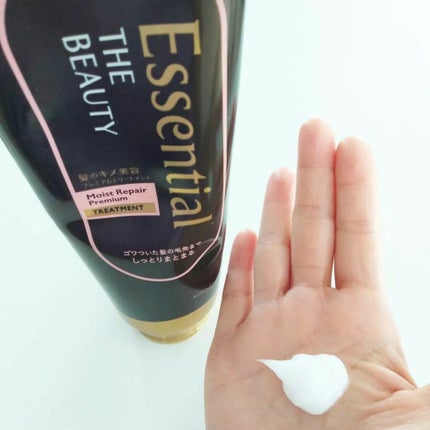 THE BEAUTY 髪のキメ美容プレミアムトリートメント<モイストリペアプレミアム>/エッセンシャル/洗い流すヘアトリートメントを使ったクチコミ(2枚目)