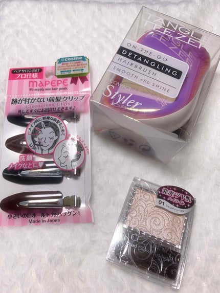 コンパクトスタイラー/TANGLE TEEZER/ヘアブラシを使ったクチコミ(1枚目)