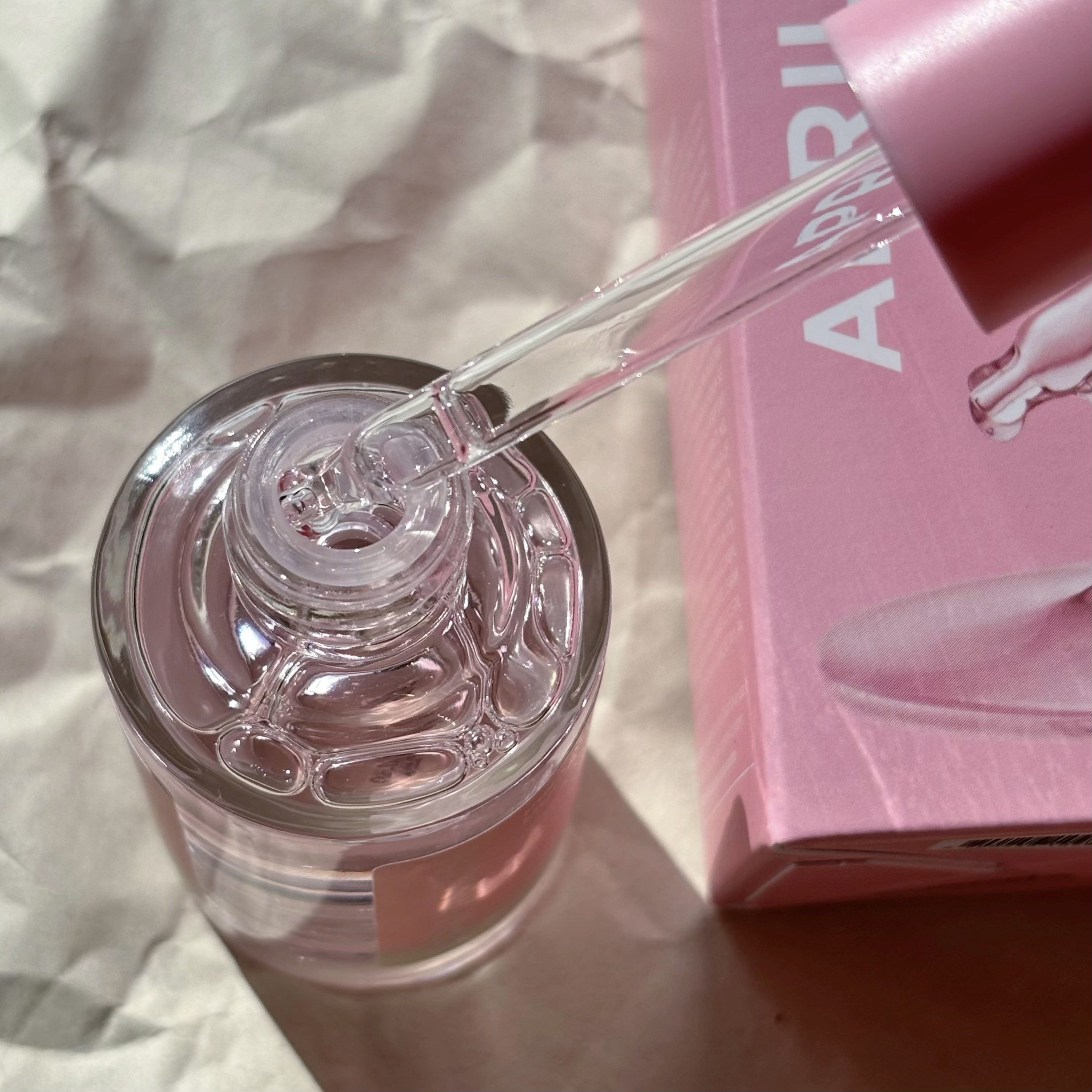 ピンクアロエムチンセラム/APRILSKIN/美容液を使ったクチコミ（2枚目）