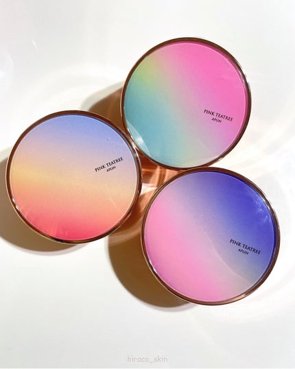 ピンクティーツリーカバークッション/APLIN/クッションファンデーションを使ったクチコミ(8枚目)