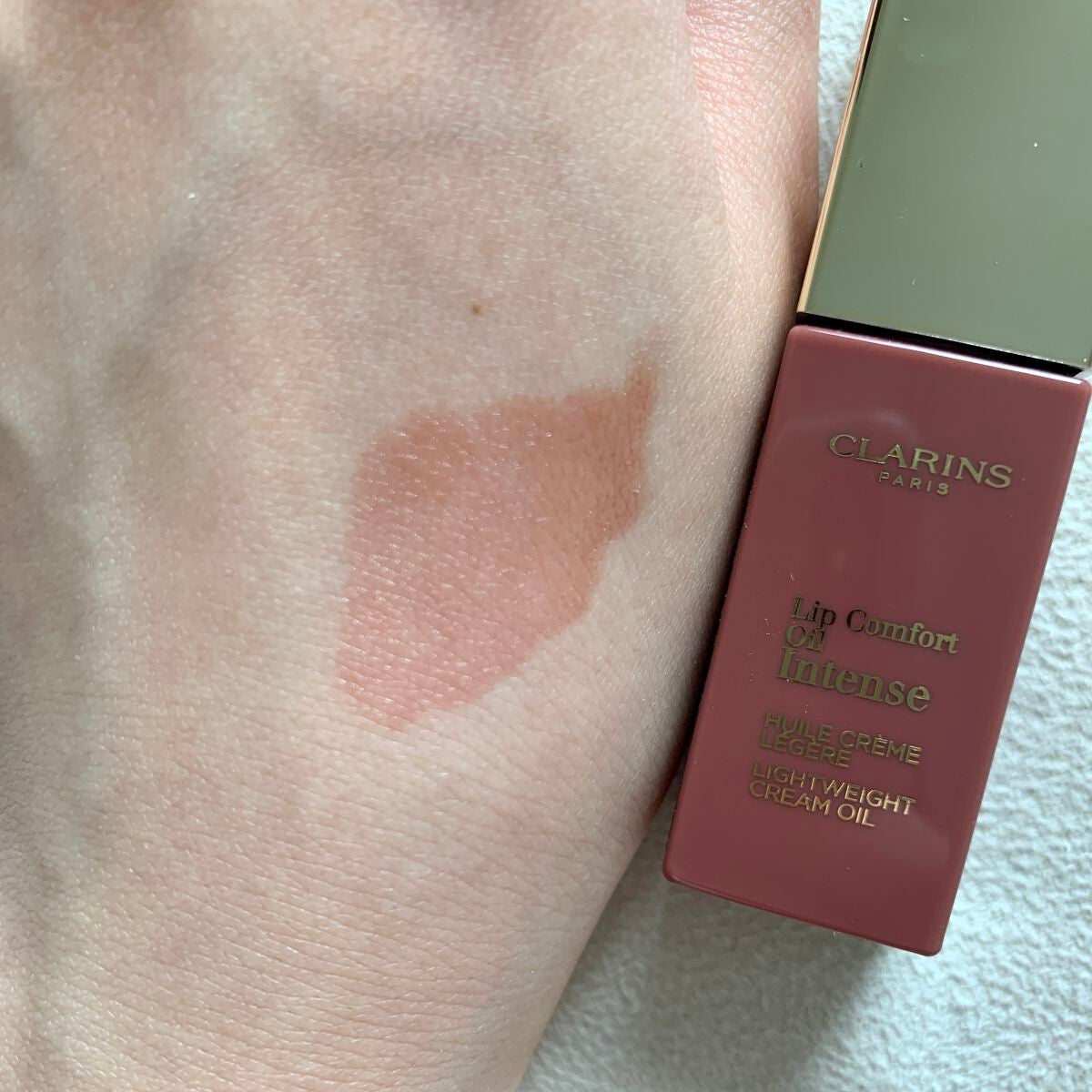 コンフォート リップオイル インテンス/CLARINS/リップグロスを使ったクチコミ(3枚目)