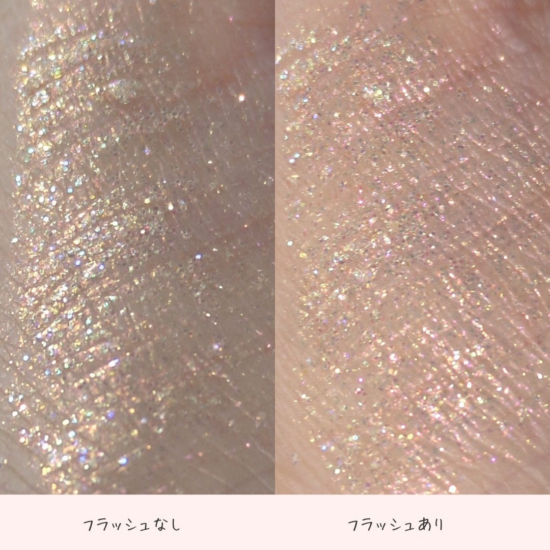 グリッターアイシャドウ/Dear.A/グリッターを使ったクチコミ(4枚目)