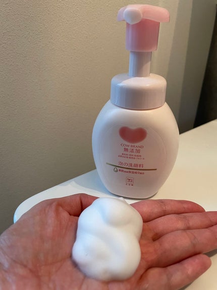 泡の洗顔料/カウブランド無添加/泡洗顔を使ったクチコミ(2枚目)