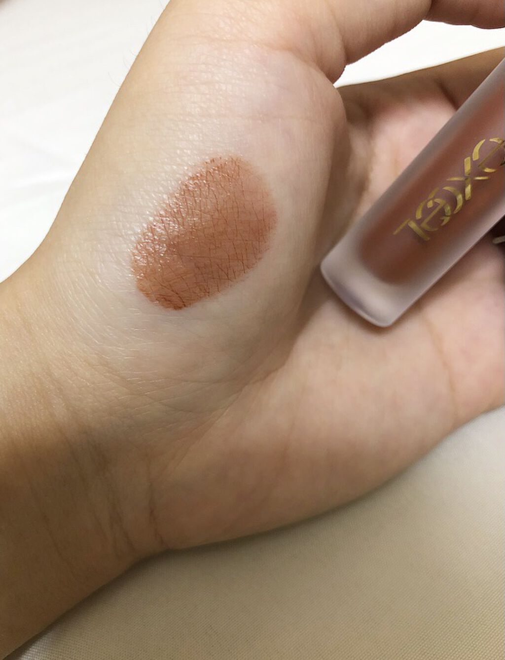 リップベルベティスト/excel/口紅を使ったクチコミ（2枚目）